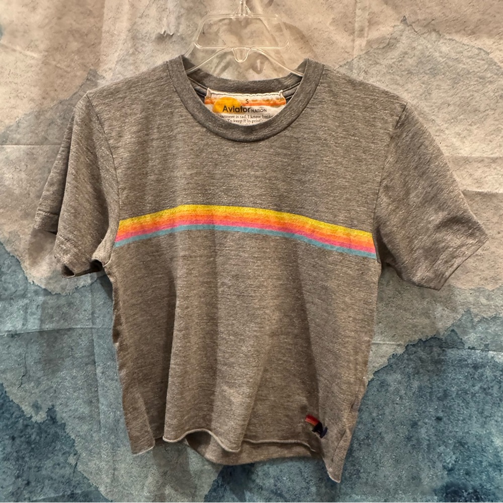Aviator Nation Women’s Cropped Tee - Picture 2 of 7